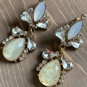 Express Statement Gold Earrings